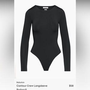 Babaton contour crew bodysuit never worn